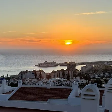 Amazing Cristianos Panoramatic View Daire *